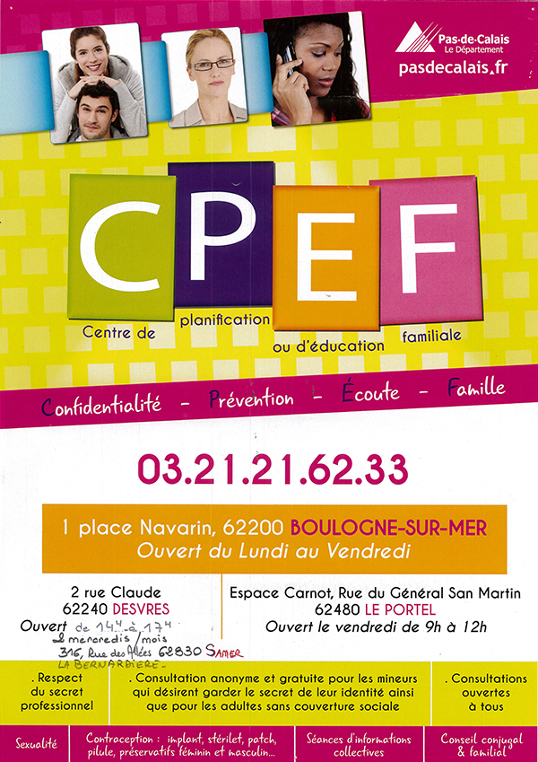 affiche cpef