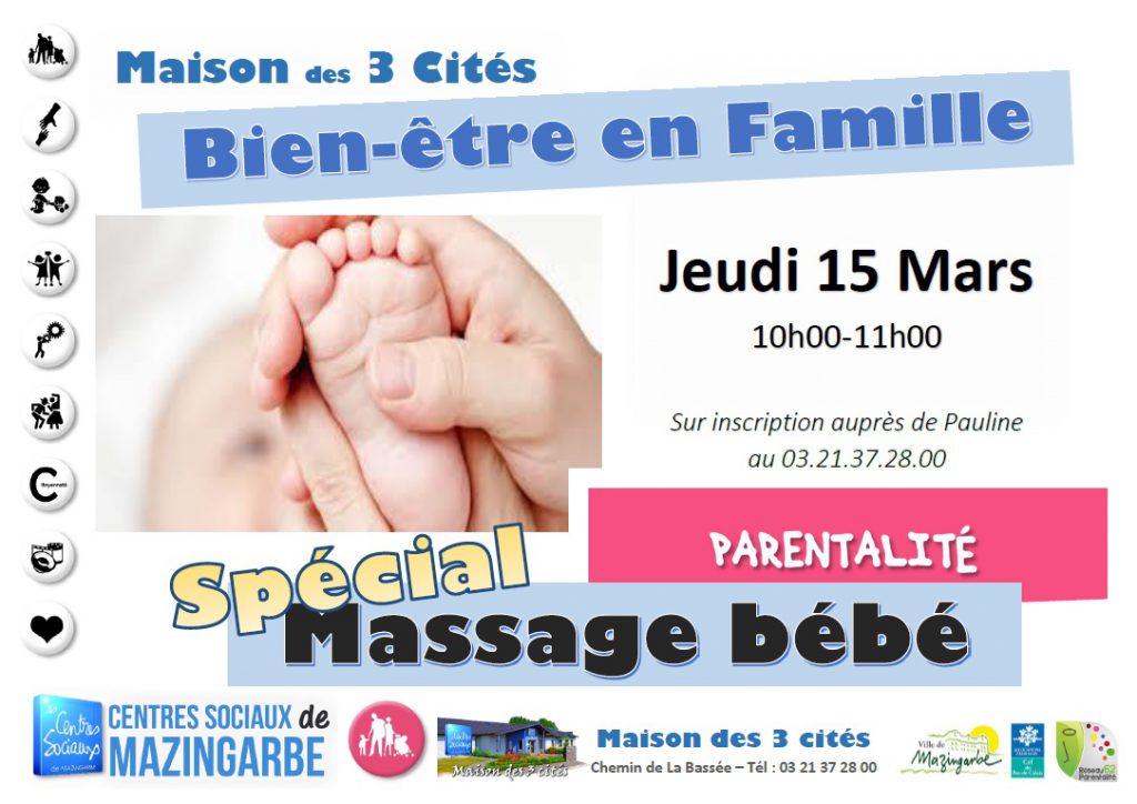 Massage bébé 15 mars 2019