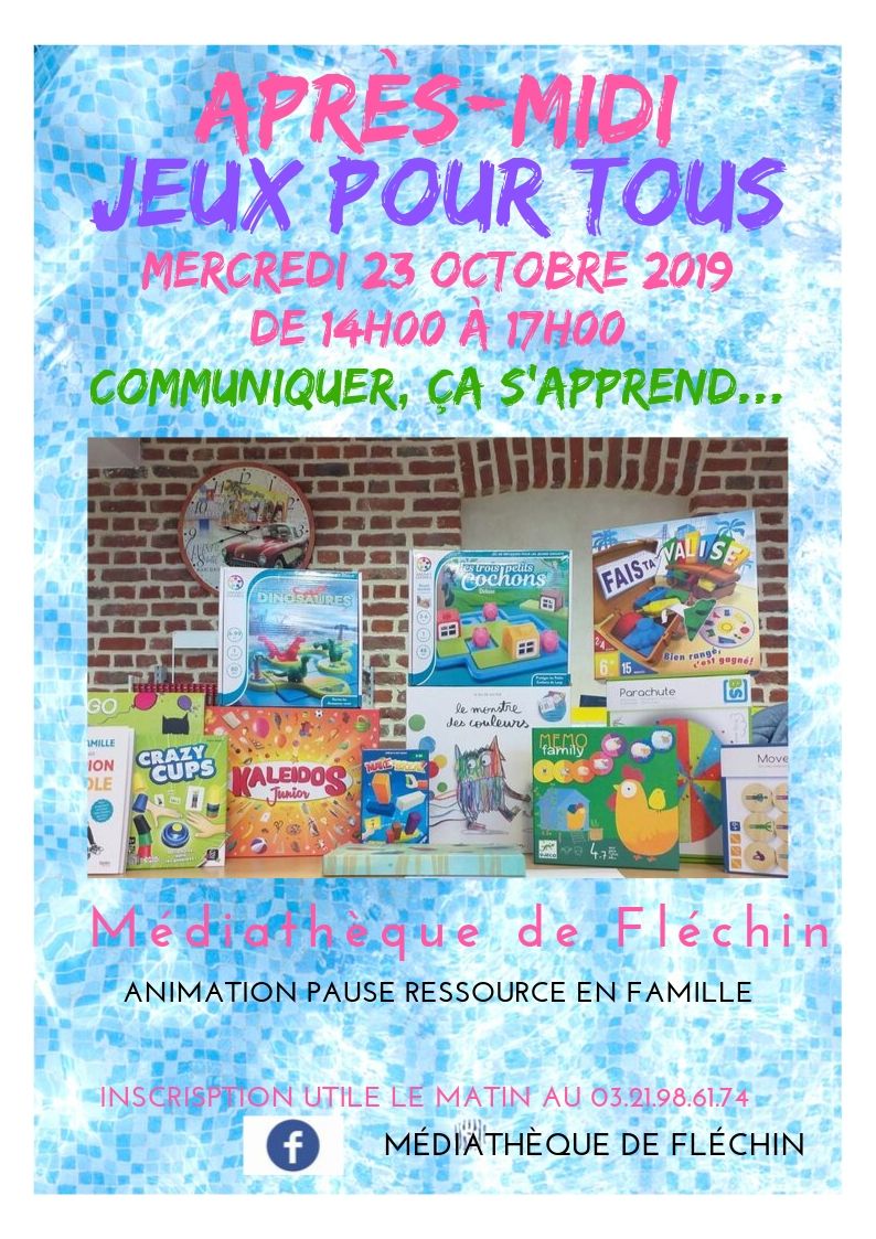 AFFICHE Anim Jeux