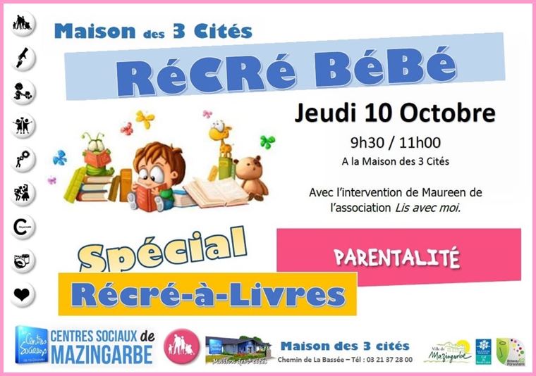 Récré-Bébé 10 oct 2019