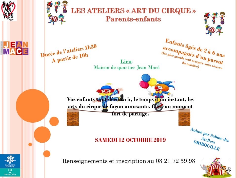 art du cirque 12 octobre