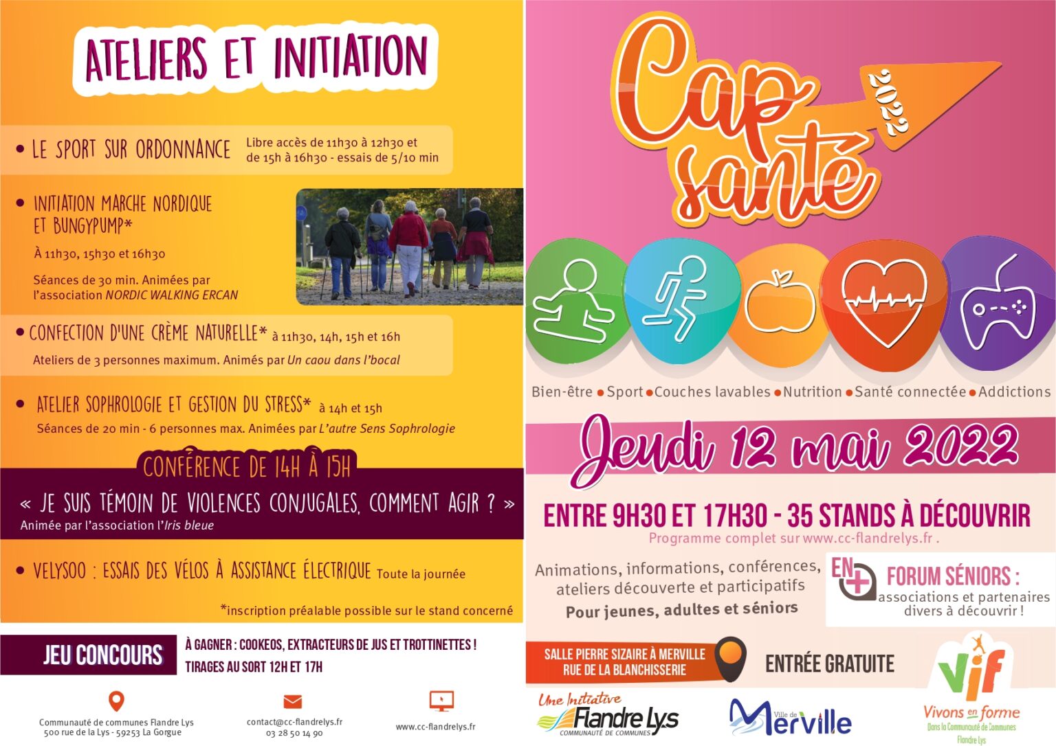 Cap Santé Flandre Lys le 12 mai 2022 à Merville