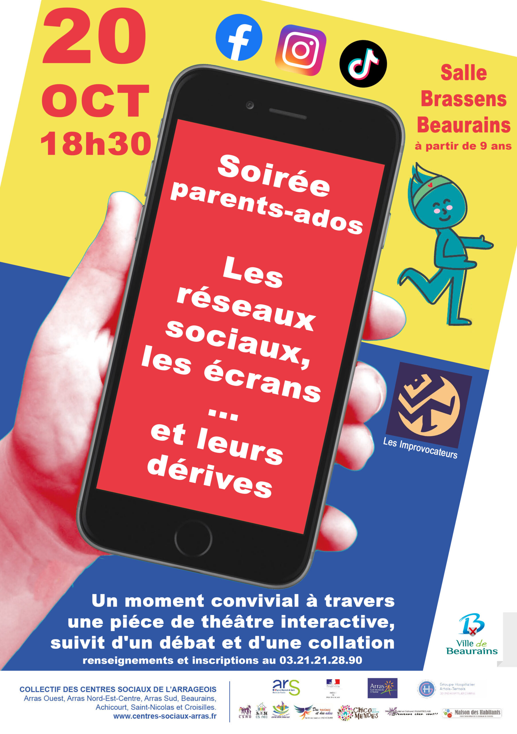 Soirée jeux vidéo et jeux de société Vendredi 21 février 2020 de 18 h 30 à  22 h au Centre social Chico Mendès à Beaurains