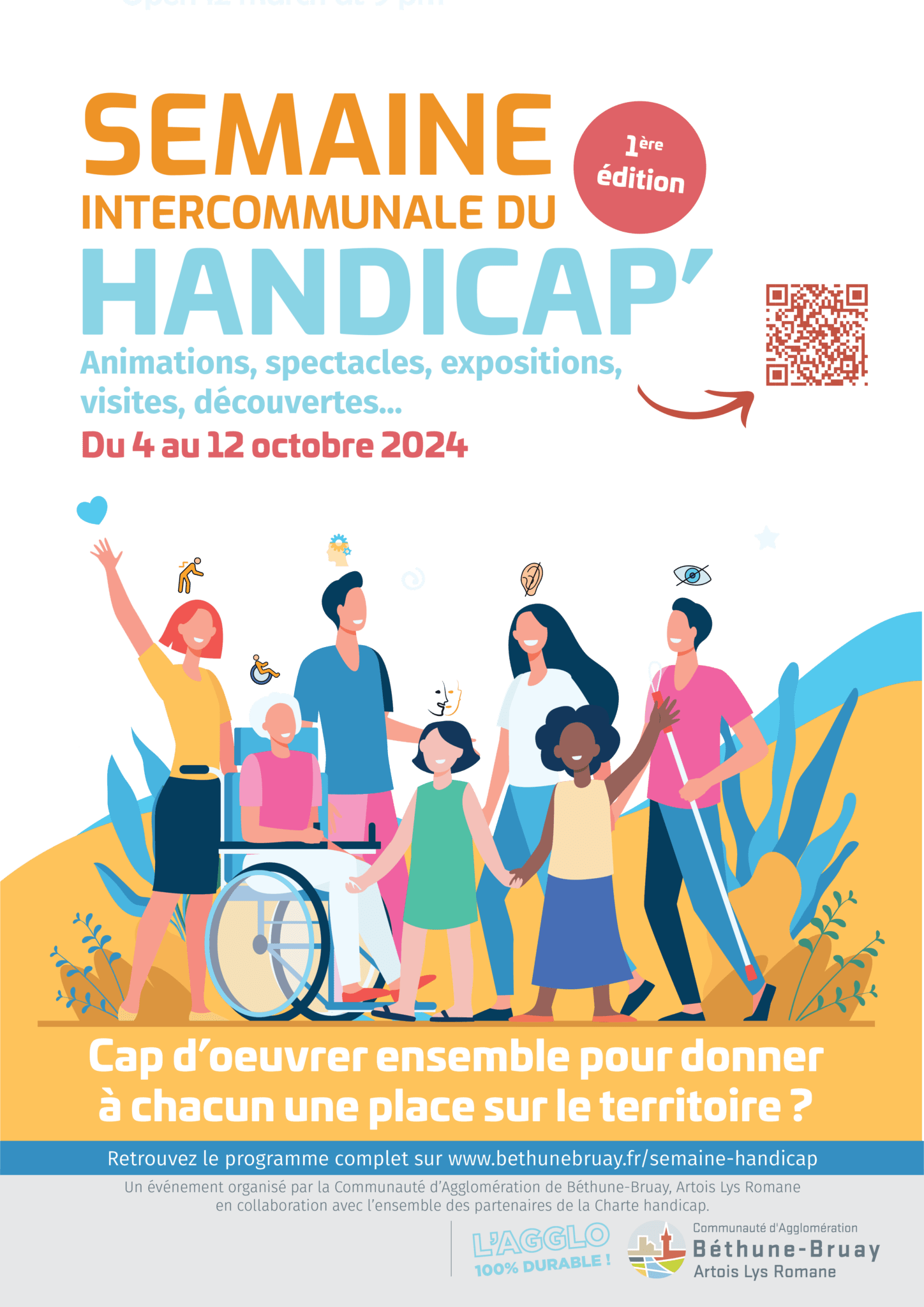 Semaine intercommunale du Handicap' ! du 4 au 12 octobre 2024 ...